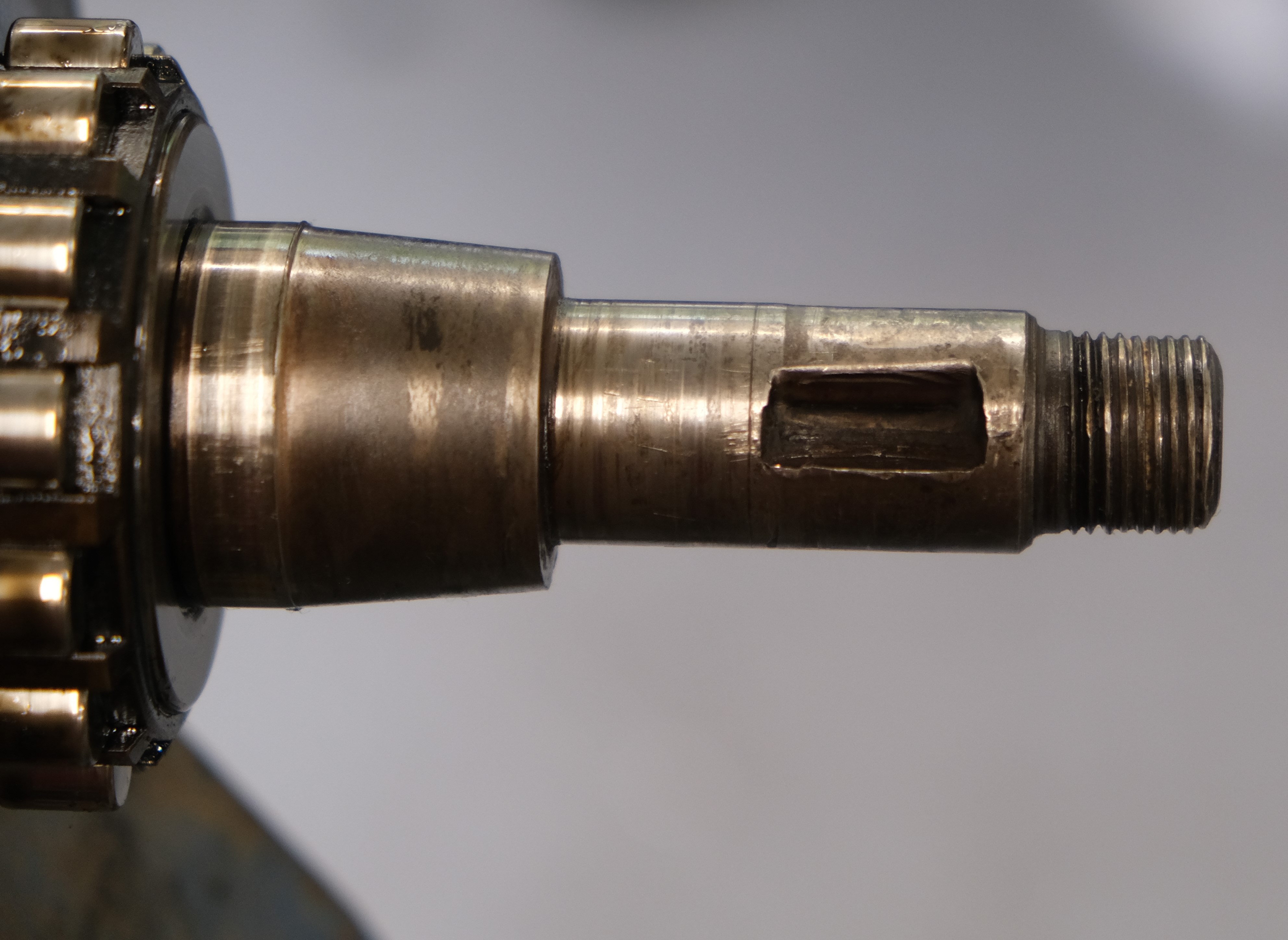 Crankshaft Alternator Keyway Repair Norton Owners Club